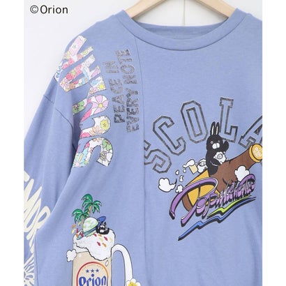 orion×ScoLar GOOD TIME ORION リメイク風T （ブルー）｜詳細画像
