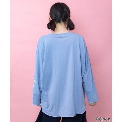 orion×ScoLar ISLAND STORY Tシャツ （ブルー）｜詳細画像