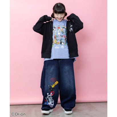orion×ScoLar ISLAND STORY Tシャツ （ブルー）｜詳細画像