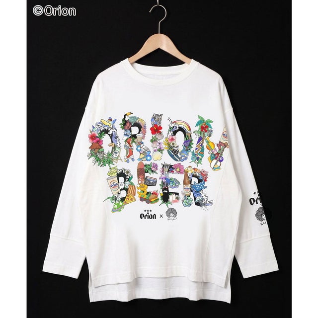 orion×ISLAND STORY Tシャツ （オフホワイト）