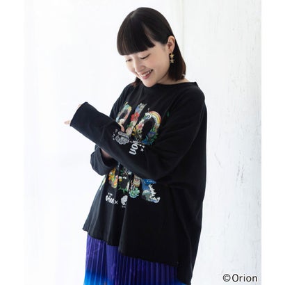 スカラー ScoLar orion×ScoLar ISLAND STORY Tシャツ （ブラック）｜詳細画像
