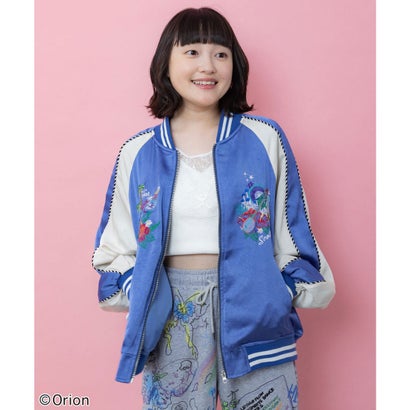 orion×ScoLar リゾートフェス刺繍スカジャン （ネイビー）｜詳細画像