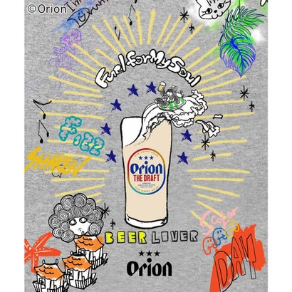 orion×ScoLar BEER LOVERメルヘンPO （杢グレー）｜詳細画像