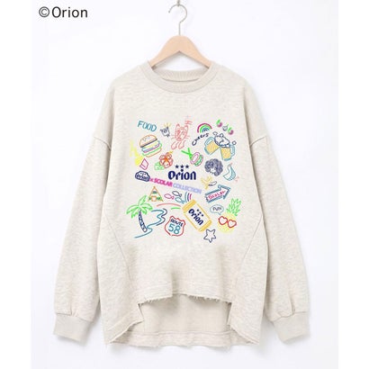 orion×ScoLar 沖縄ネオンラメプリントPO （オートミール）｜詳細画像