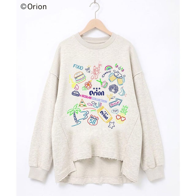 orion×沖縄ネオンラメプリントPO （オートミール）