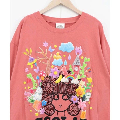 スカラー ScoLar グミスカラーちゃん 発泡プリントTシャツ （パープル）｜詳細画像