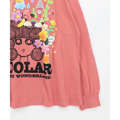 スカラー ScoLar グミスカラーちゃん 発泡プリントTシャツ （パープル）｜詳細画像