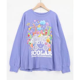 グミスカラーちゃん 発泡プリントTシャツ （パープル）