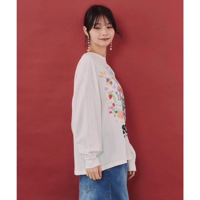 スカラー ScoLar グミスカラーちゃん 発泡プリントTシャツ （オフホワイト）｜詳細画像