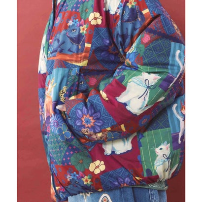 スカラー ScoLar 2柄展開 シンサレート中綿入りブルゾン （ネイビー）｜詳細画像