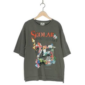 ScoLar25周年アニバーサリーロゴプリントTシャツ （チャコールグレー）