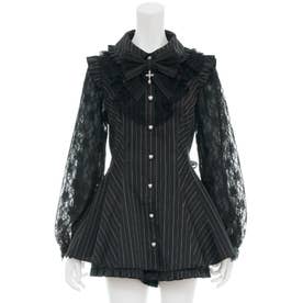 シークレットハニー Secret Honey ラッフル袖レース長袖セットアップ