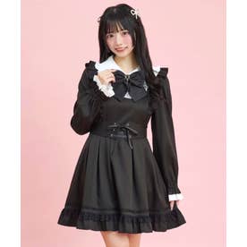 ワンピース secrethoney シークレットハニー Secret Honey レースアップベルト付ワンピース