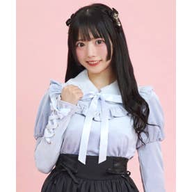 シークレットハニー Secret Honey ファーティペット付ベロアトップス 
