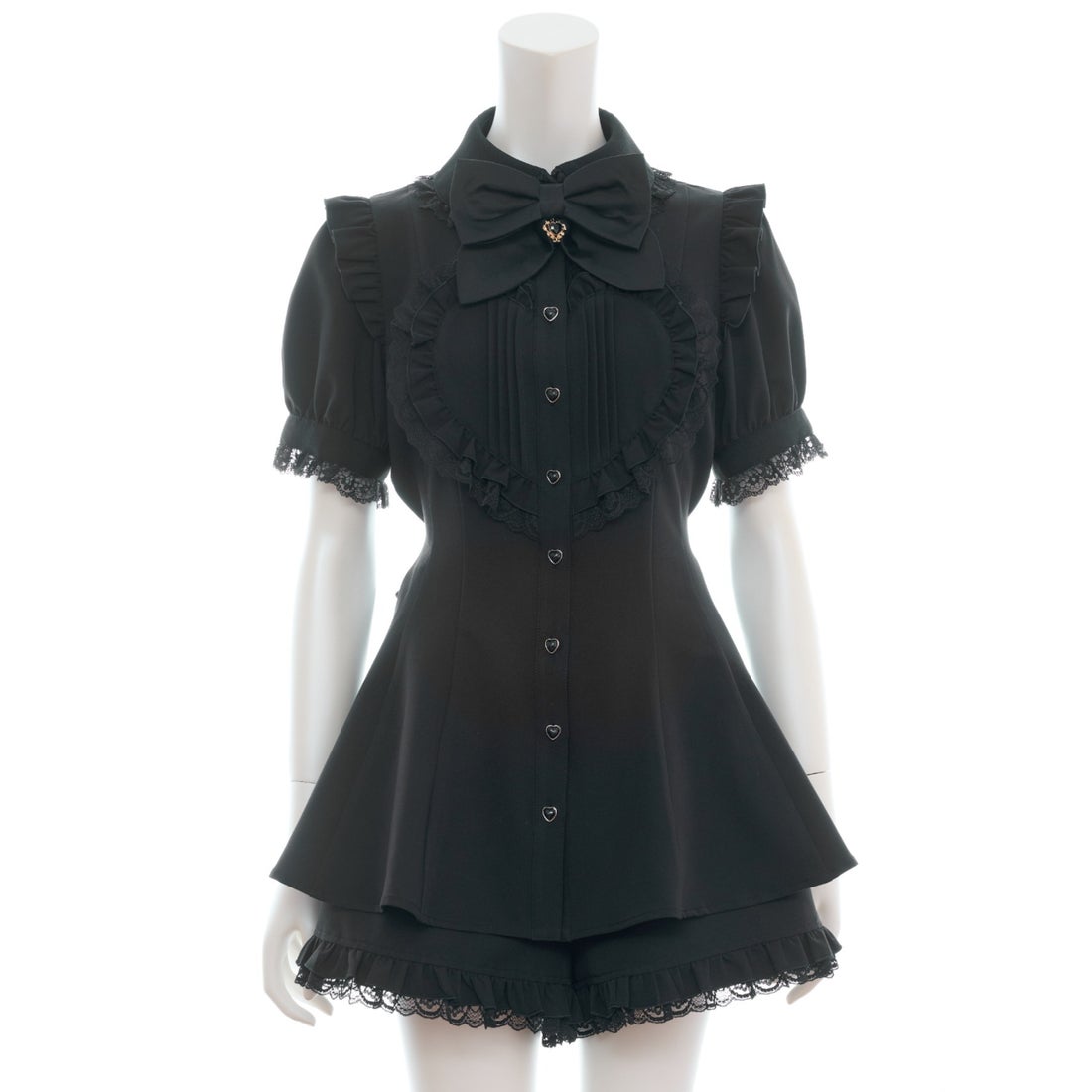 シークレットハニー Secret Honey ハートパッチワークセットアップ 