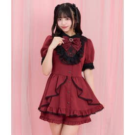 シークレットハニー セットアップ ワインレッド シークレットハニー Secret Honey オーバースカートセットアップ