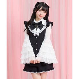 シークレットハニー Secret Honey ラッフル姫袖セットアップ （クロ
