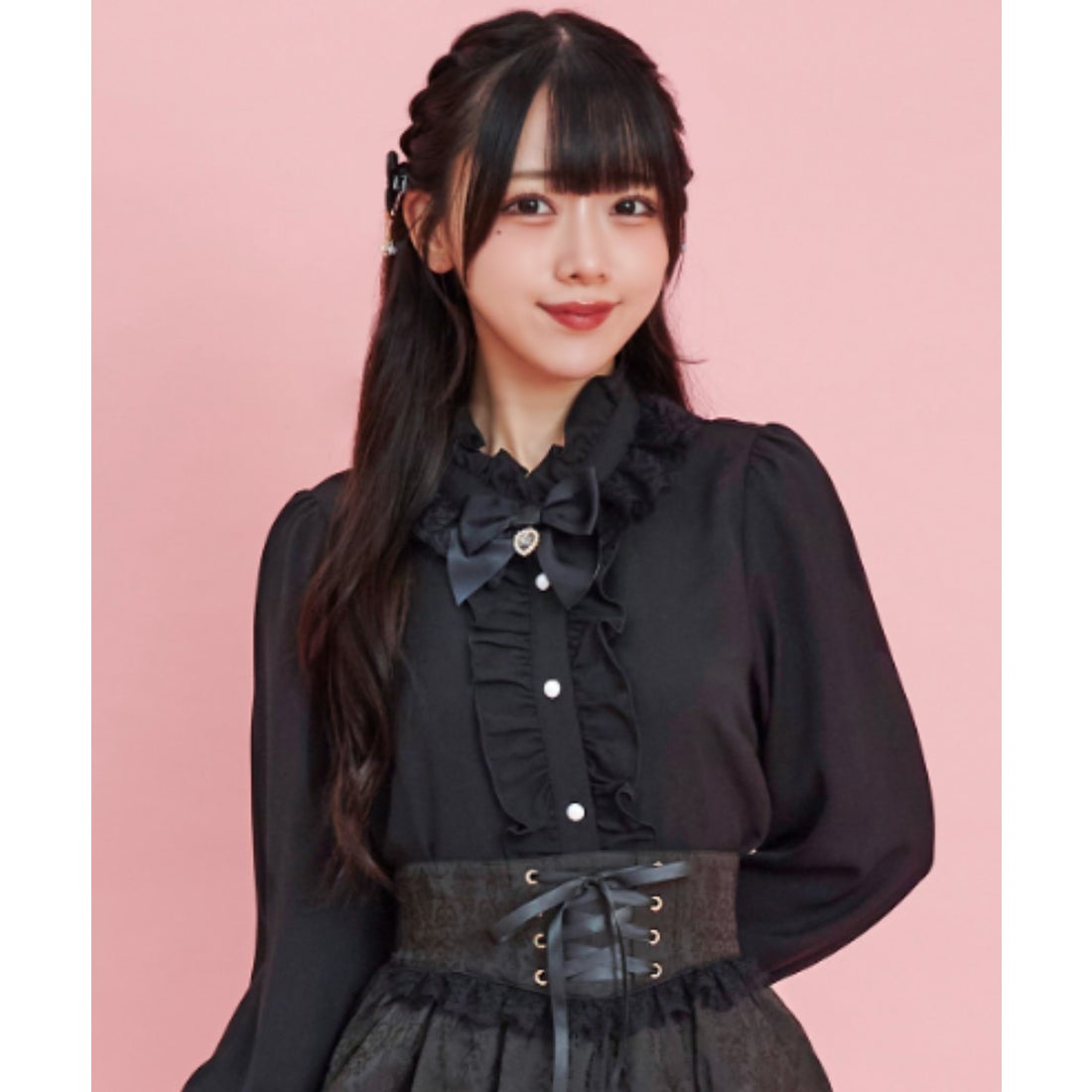 シークレットハニー Secret Honey スタンドレースフリルミニリボン 