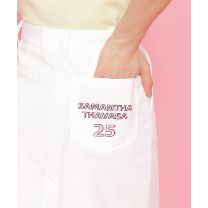 サマンサタバサアンダー２５ ナンバー７ Samantha Thavasa UNDER25&NO.7 サイドレースアップスカート (ネイビー)｜詳細画像