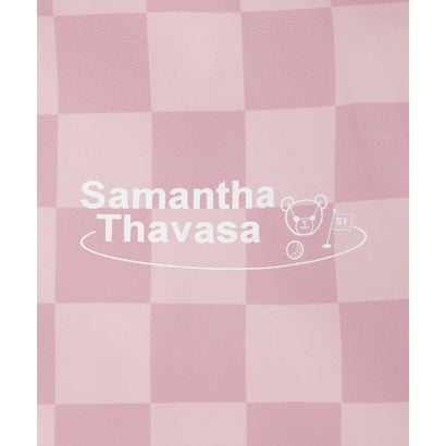 サマンサタバサアンダー25 ナンバー7 Samantha Thavasa UNDER25&NO.7 チェックウインドブレイカー (ピンク)｜詳細画像