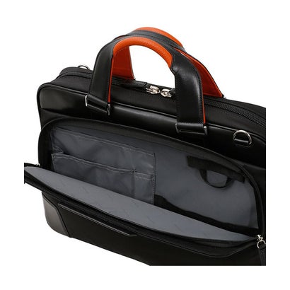 サムソナイト エピッド 4 ブリーフケース Samsonite EPID4 QS3*19001 （ブラック/オレンジ）｜詳細画像