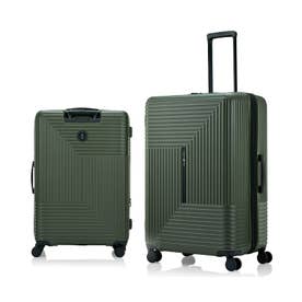 アピネックス スーツケース 拡張 105L 120L ストッパー 軽量 大容量 APINEX SPINNER 75/28 EX （マットグリーン）