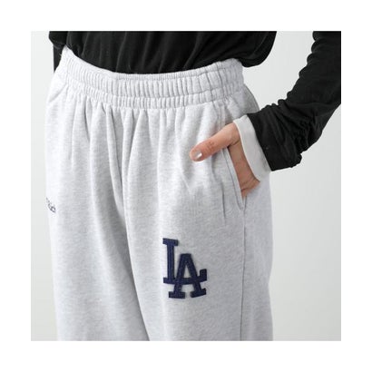 スポーティアンドリッチ Sporty&Rich SPORTY＆RICH スウェットパンツ LA Serif Wide PA071714669 （GY03/HeatherGray-グレー）｜詳細画像