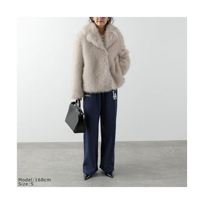 スポーティアンドリッチ Sporty&Rich SPORTY＆RICH スウェットパンツ LA Serif Wide PA071714669 （GY03/HeatherGray-グレー）｜詳細画像