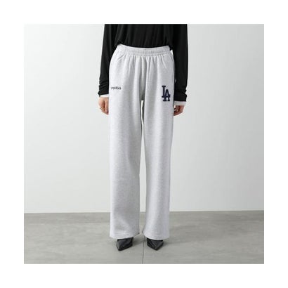 スポーティアンドリッチ Sporty&Rich SPORTY＆RICH スウェットパンツ LA Serif Wide PA071714669 （BL106/DarkNavy-ネイビー）｜詳細画像