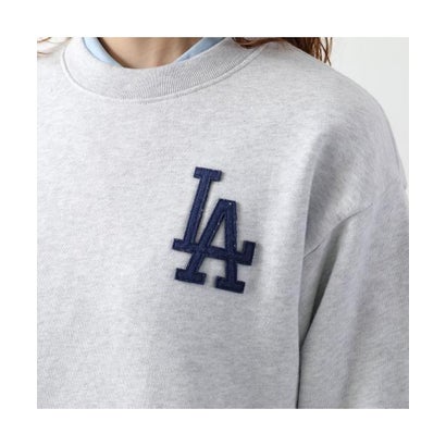 スポーティアンドリッチ Sporty&Rich SPORTY＆RICH トレーナー LA Serif Crewneck ST098714669 （GY03/Heather-Gray/グレー）｜詳細画像