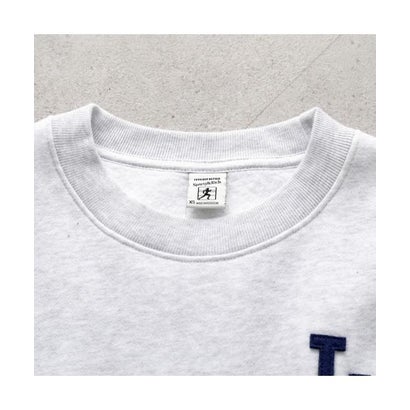 スポーティアンドリッチ Sporty&Rich SPORTY＆RICH トレーナー LA Serif Crewneck ST098714669 （BL106/Dark-Navy/ネイビー）｜詳細画像