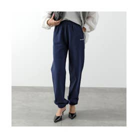 SPORTY＆RICH スウェットパンツ Brianno Serif PA08784300 （BL106/Dark-Navy）