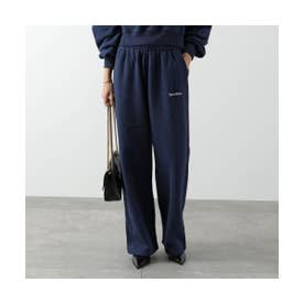 SPORTY＆RICH パンツ Blakely Serif Logo Wide PA08884300 （BL106/Dark-Navy/ネイビー）