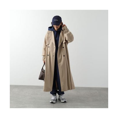 SPORTY＆RICH パーカー Elaine Serif Logo Hoodie ST11084300 （BL106/DarkNavy/ネイビー）｜詳細画像
