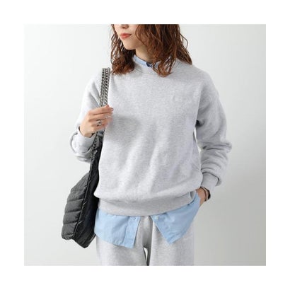 スポーティアンドリッチ Sporty&Rich SPORTY＆RICH トレーナー Emmett Serif Crewneck ST10384300 （GY34/Medium-Heather-Gray）｜詳細画像