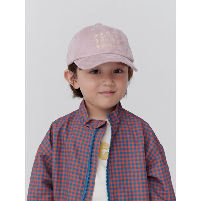 ロゴ刺繍CAP （ピンク）