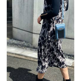 スマホポシェット スマホ財布バッグ iPhone14 Pro Maxなどに適用 6.7インチ以下スマホ対応 ミニショルダーバッグ お財布ポーチ ポシェット 旅行 サブバッグ 男女兼用 韓国ファッション （ブルー）