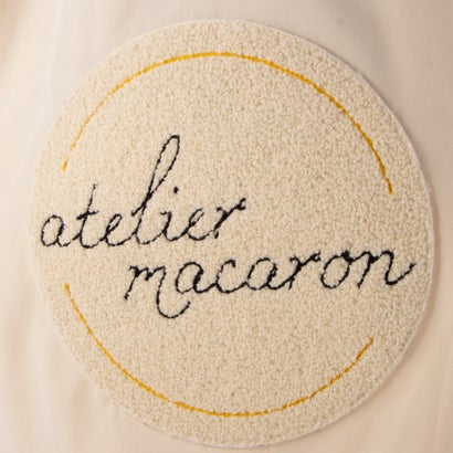 センソユニコ Sensounico atelier macaron ロゴ刺繍トート （イエロー）｜詳細画像