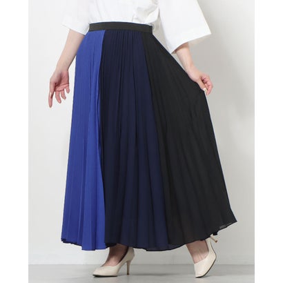 センソユニコ Sensounico カラープリーツスカート （ブルー）｜詳細画像
