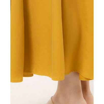 センソユニコ Sensounico atelier macaron テンセルツイルスカート （イエロー）｜詳細画像