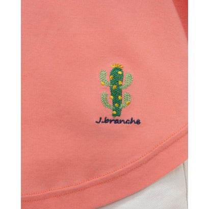 センソユニコ Sensounico J.branche cactus刺繍 プルオーバー （ピンク）｜詳細画像