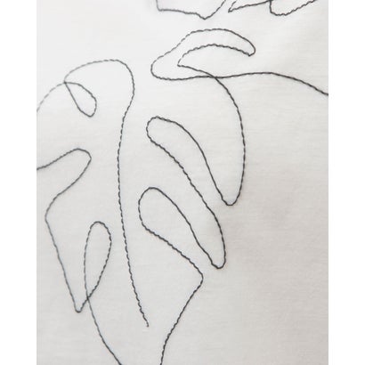 センソユニコ Sensounico atelier macaron ボタニカル刺繍プルオーバー （ホワイト）｜詳細画像
