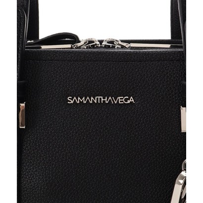 サマンサベガ SAMANTHAVEGA BOX型トートバッグ (ブラック)｜詳細画像
