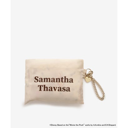 サマンサタバサ Samantha Thavasa くまのプーさんコレクション エコバッグ小サイズ (オフホワイト)｜詳細画像