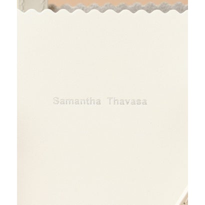 サマンサタバサ Samantha Thavasa ノットハンドルスクエアトートバッグ (オフホワイト)｜詳細画像