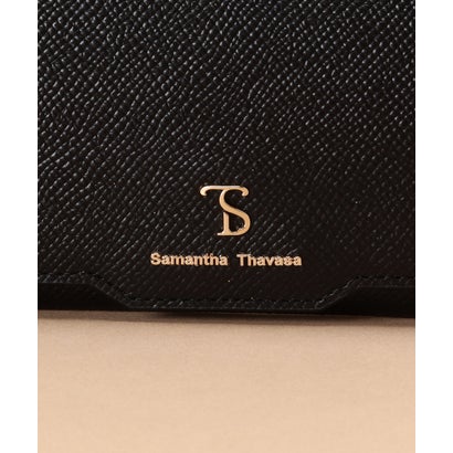 サマンサタバサ Samantha Thavasa シンプルラメ カードケース (ブラック)｜詳細画像