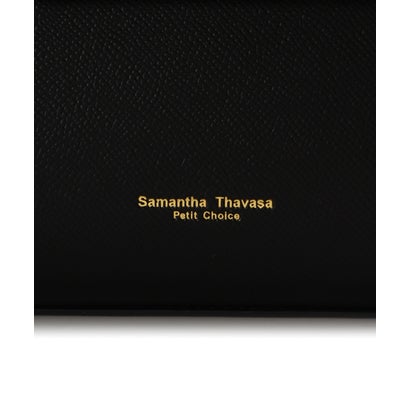 サマンサタバサプチチョイス Samantha Thavasa Petit Choice フラップショルダーバッグ (ブラック)｜詳細画像