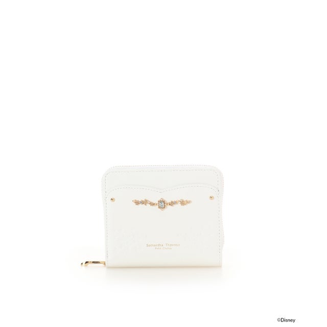 「ディズニーコレクション」折財布（エルサ） (ホワイト)