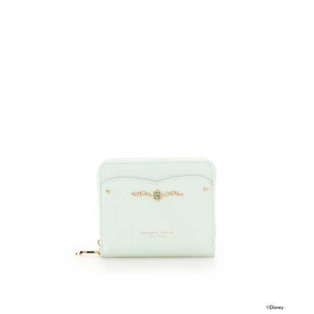 「ディズニープリンセスコレクション」折財布（アリエル） (ミント)