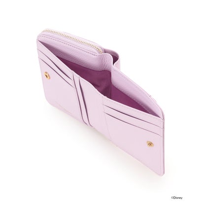「ディズニープリンセスコレクション」折財布（ラプンツェル） (ラベンダー)｜詳細画像
